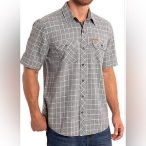 Orvis - Classic Collection Short Sleeve Shirt - SIZE XXL - Grey Outdoors